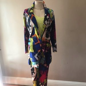 Blazer and stretch pant set